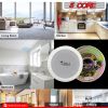 5 Core 5 Inch Ceiling Speaker System White in Wall Speakers 6W Rated Power Indoor Outdoor Speakers Ceiling Mount Surround Sound System - CL 0502