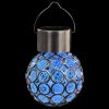 Hanging Solar Lamps 8 pcs LED Lights RGB